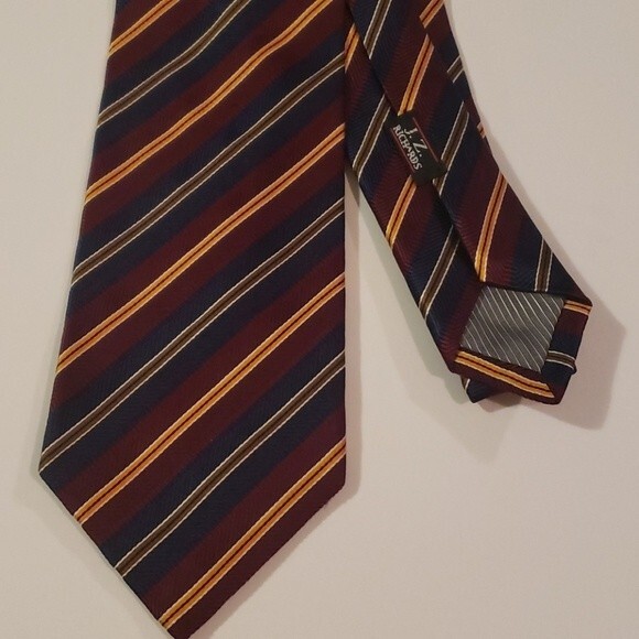 VON MAUR J. Z. Richards Striped Tie - Picture 1 of 6